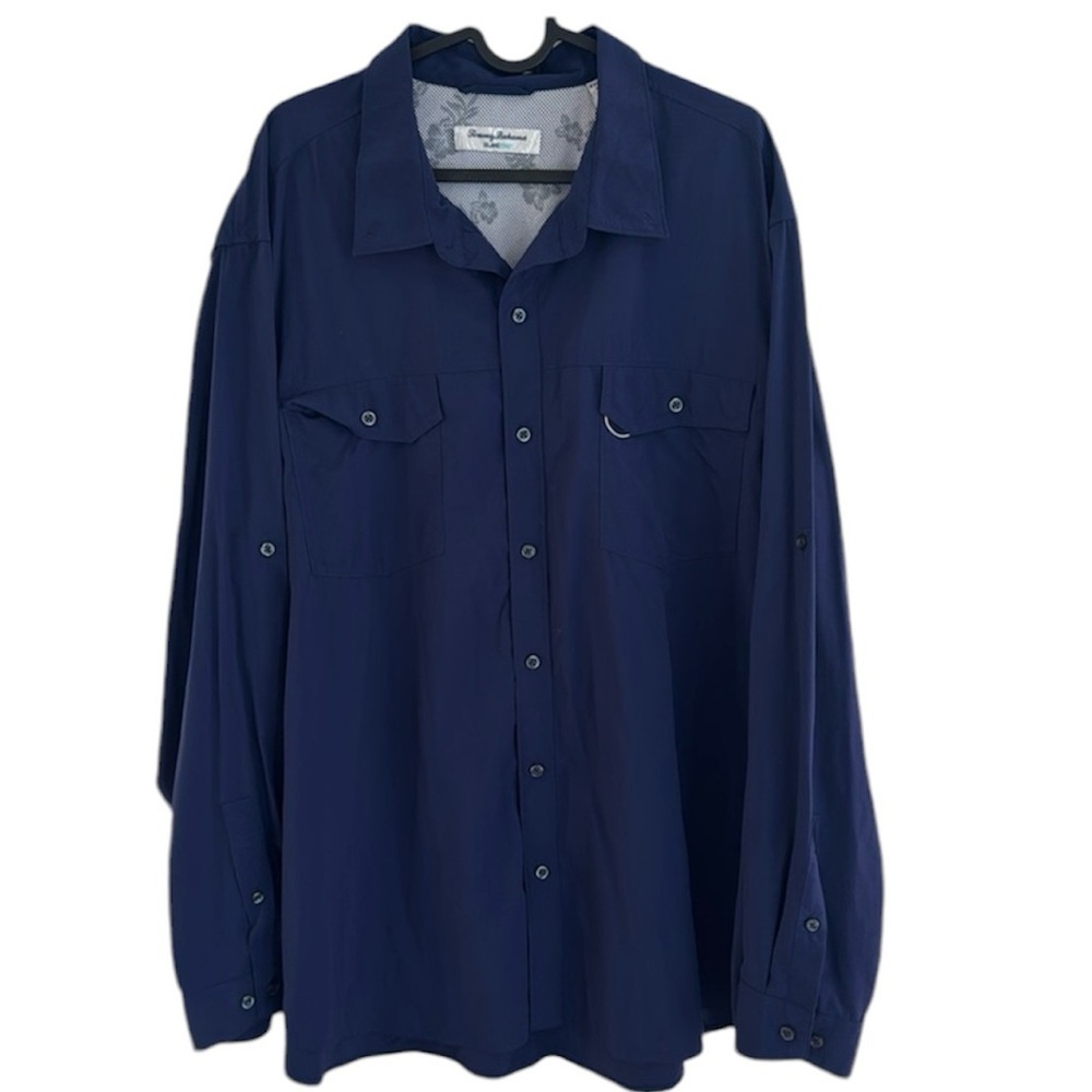 Tommy Bahama island zone long sleeved button down shirt